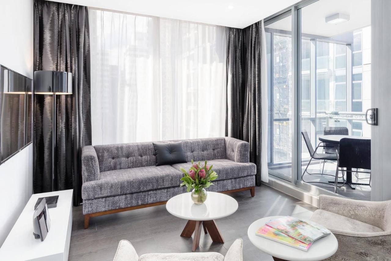 Meriton Suites Chatswood Sydney Exterior foto The interior of a typical apartment